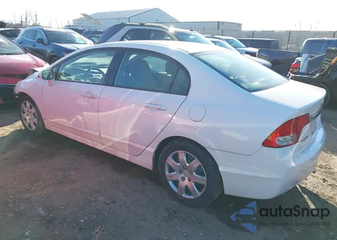 2010 Honda Civic Lx из США, поврежденный, VIN 2HGFA1F54AH560263
